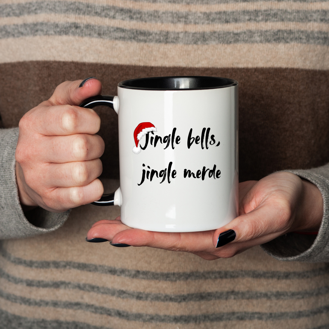 Mug Jingle bells jingle merde