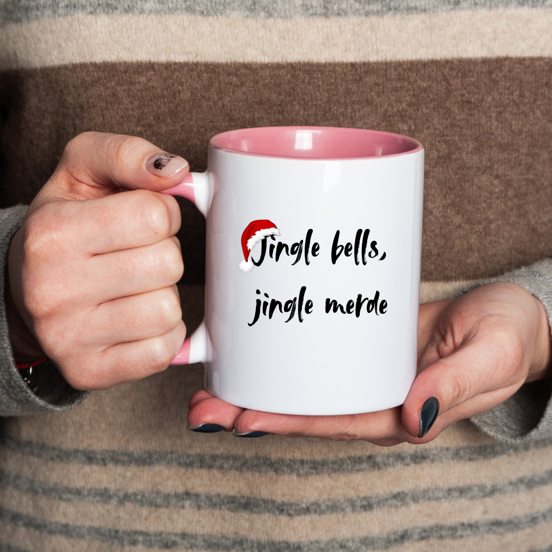 Mug Jingle bells jingle merde