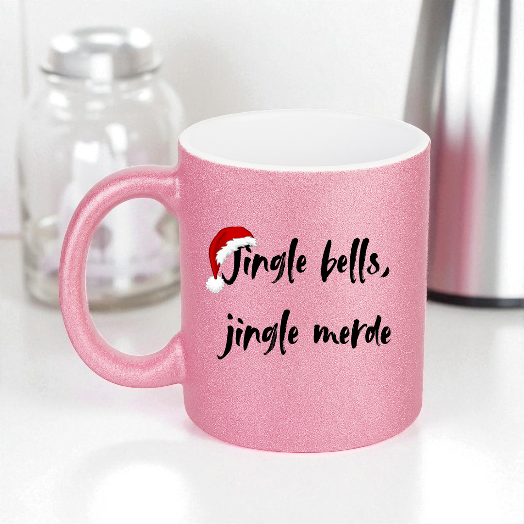 Mug Jingle bells jingle merde