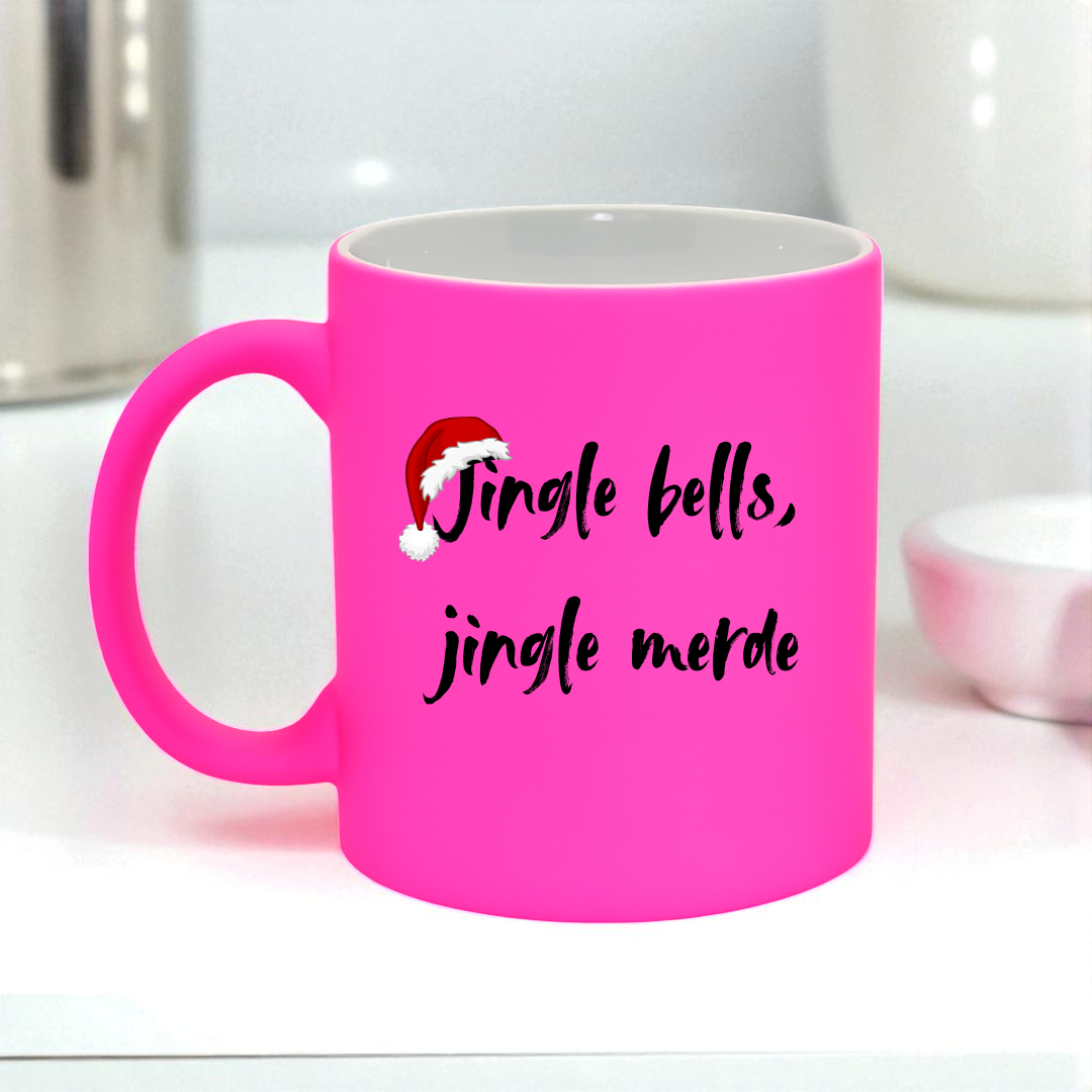 Mug Jingle bells jingle merde