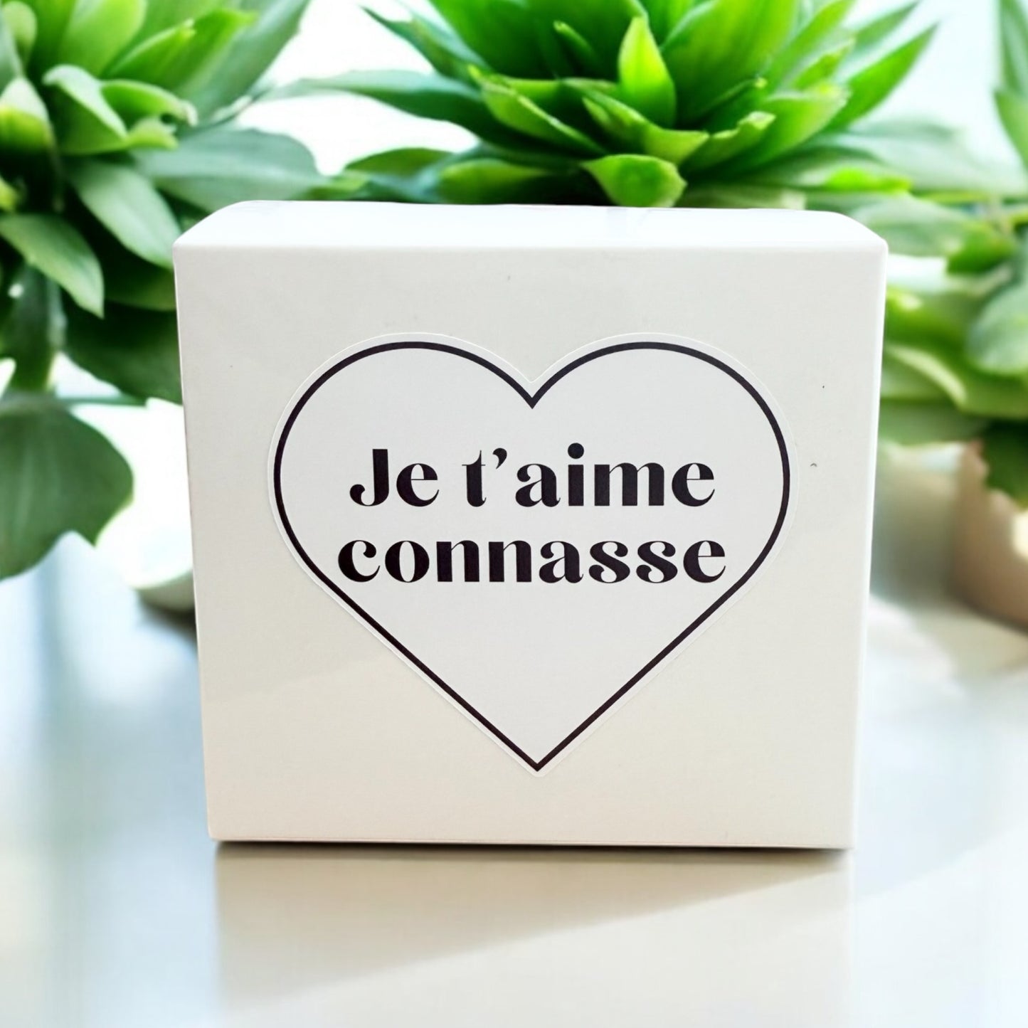 Boîte Cadeau - Je t'aime connasse