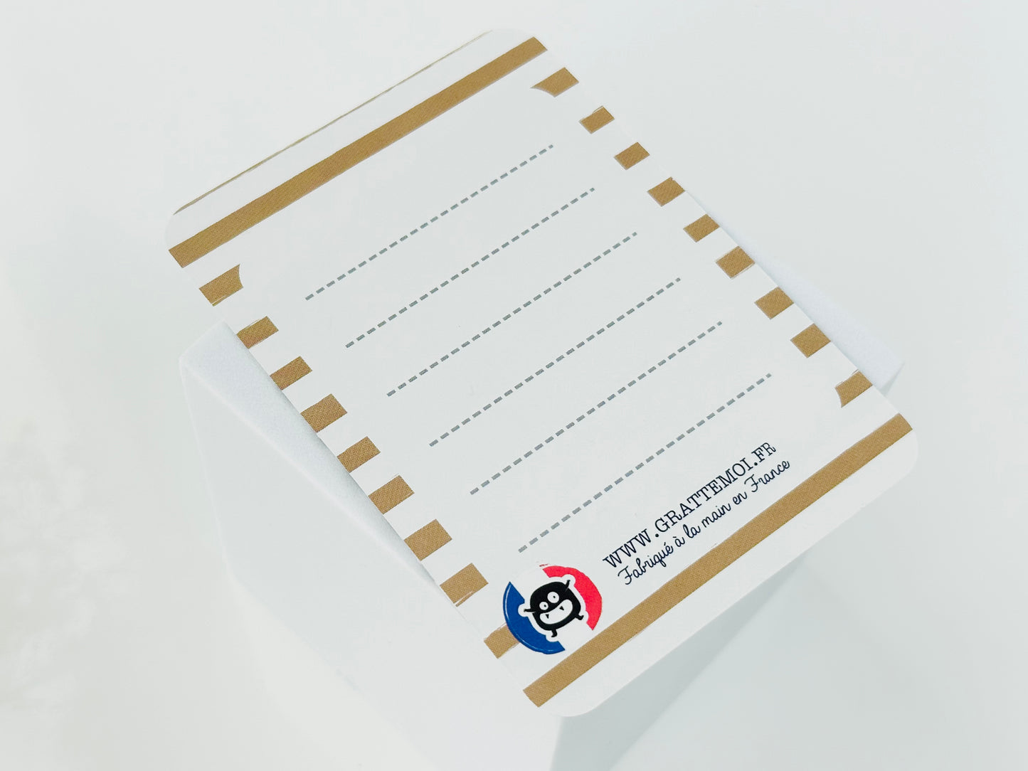 verso carte à gratter tu es un super papi