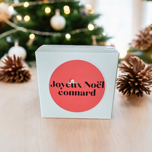 Boîte Cadeau Noël - Joyeux noël connard