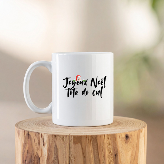 Mug Joyeux noël tête de cul