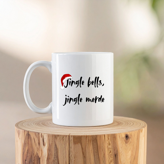 Mug Jingle bells jingle merde
